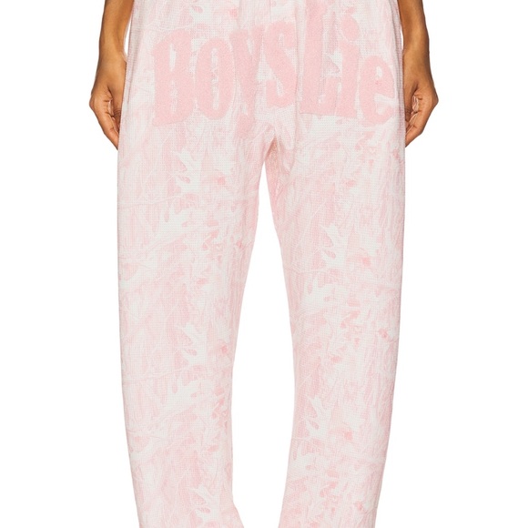 Boys Lie Pants - Boys lie sweatpants manhunt pink Pants